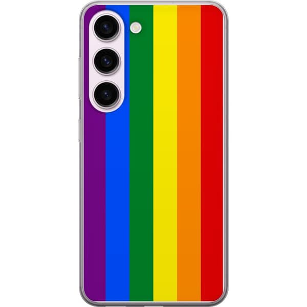 Kompatibelt Mobilskal till Samsung Galaxy S23 Pride Flagga