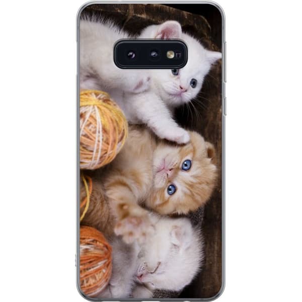 Kompatibelt Mobildeksel til Samsung Galaxy S10e Katter