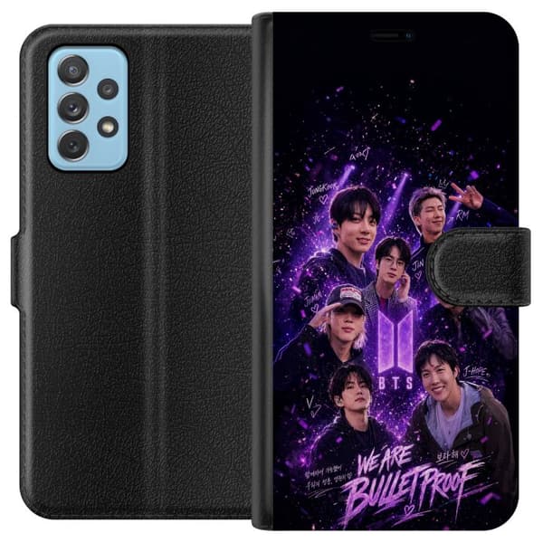 Kompatibel Tegnebogsetui til Samsung Galaxy A72 5G BTS