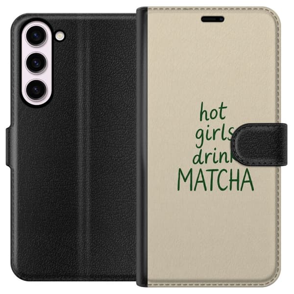 Kompatibel Tegnebogsetui til Samsung Galaxy S23+ Matcha Klub