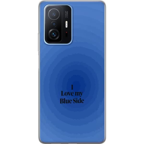 Kompatibelt Mobildeksel til Xiaomi 11T Pro I Love My Blue Side