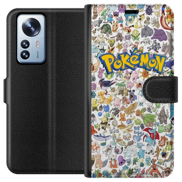 Kompatibel Tegnebogsetui til Xiaomi 12 Pro Pokémon