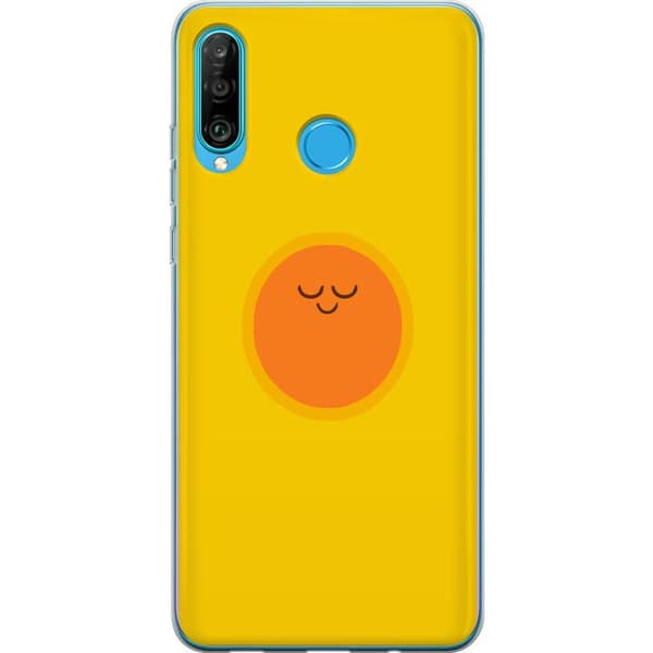 Kompatibel Mobilcover til Huawei P30 lite Sovande solfigur