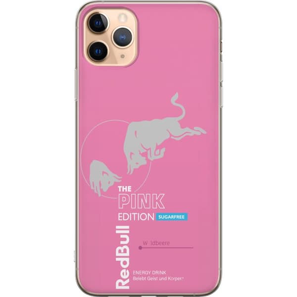 Kompatibelt Mobildeksel til Apple iPhone 11 Pro Max Moderne rosa energidrikksdesign