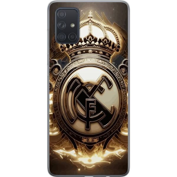 Kompatibelt Mobilskal till Samsung Galaxy A71 Real Madrid