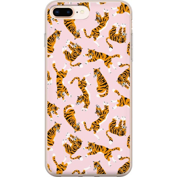 Kompatibelt Mobildeksel til Apple iPhone 8 Plus tiger