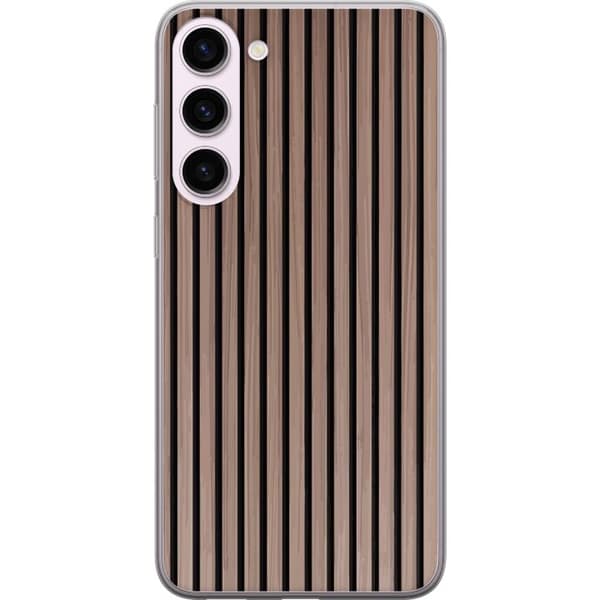 Kompatibelt Mobilskal till Samsung Galaxy S23+ Mönster Trä