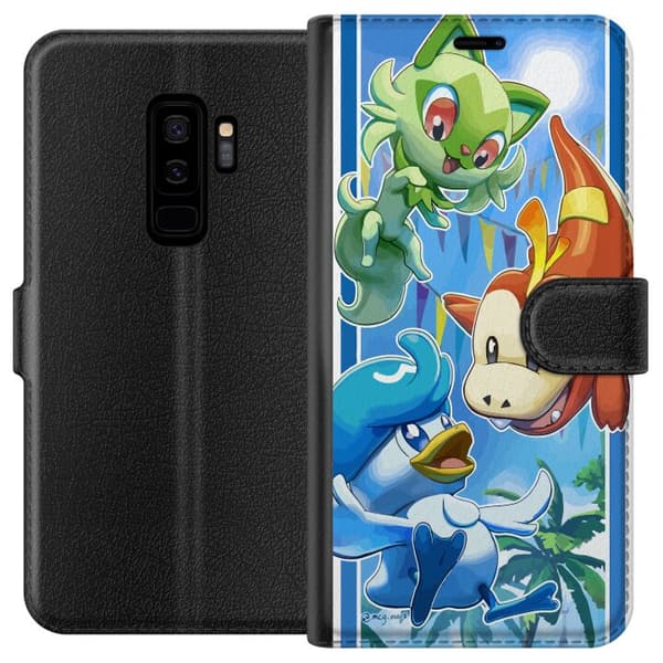 Kompatibelt Plånboksfodral till Samsung Galaxy S9+ Pokemon Team