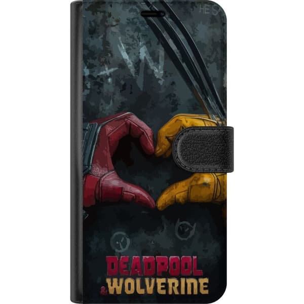 Kompatibel Tegnebogsetui til Samsung Galaxy A32 5G Wolverine Deadpool