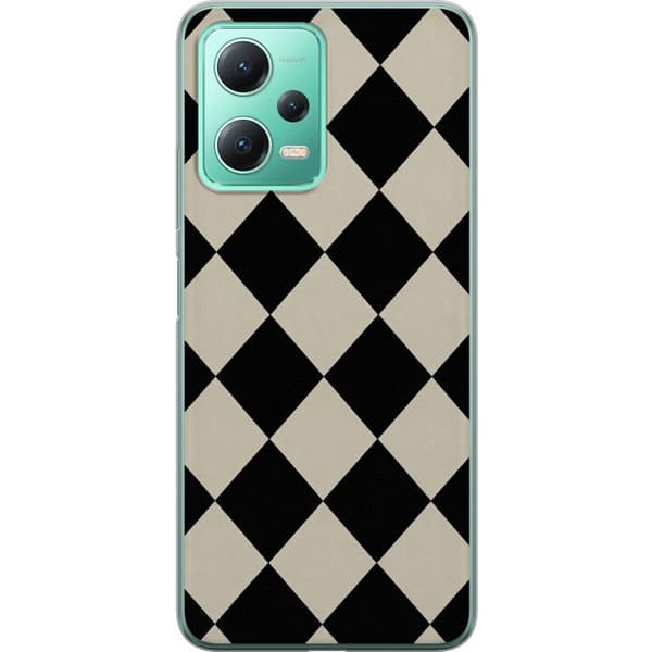 Kompatibelt Mobildeksel til Xiaomi Redmi Note 12 Mono-diamant