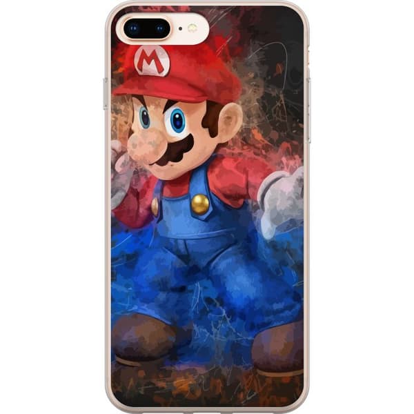 Kompatibelt Mobildeksel til Apple iPhone 8 Plus Super Mario Bros