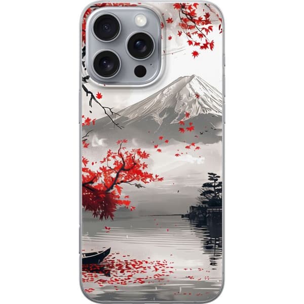 Kompatibelt Mobilskal till Apple iPhone 16 Pro Max Tokyo Autumn