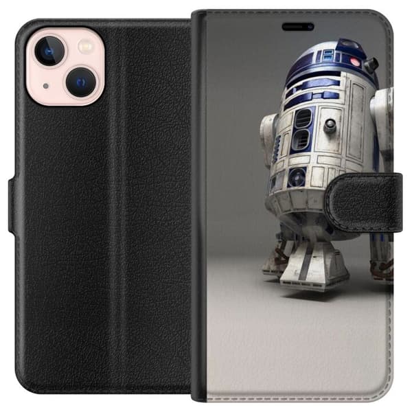 Kompatibelt Plånboksfodral till Apple iPhone 13 mini R2D2 Star Wars