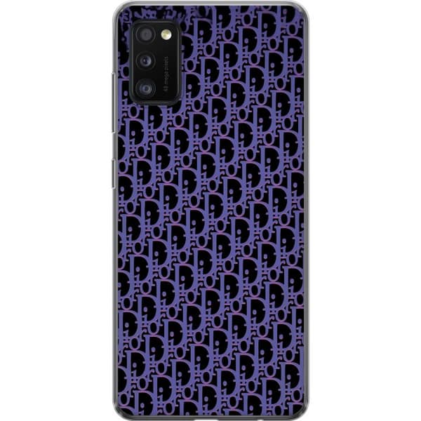 Kompatibelt Mobildeksel til Samsung Galaxy A41 Moderneluksuriøst monogram i stilrent design