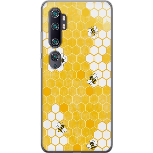 Kompatibelt Mobildeksel til Xiaomi Mi Note 10 Bin och honungskaka