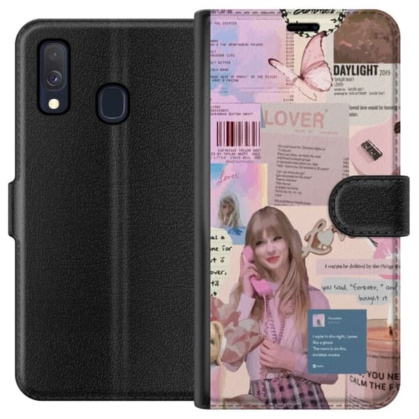 Kompatibelt Plånboksfodral till Samsung Galaxy A40 taylor swift