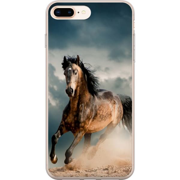 Kompatibel Mobilcover til Apple iPhone 8 Plus Hest