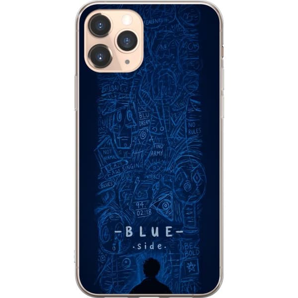 Yhteensopiva Puhelinkuori Apple iPhone 11 Pro Blue Side illustration