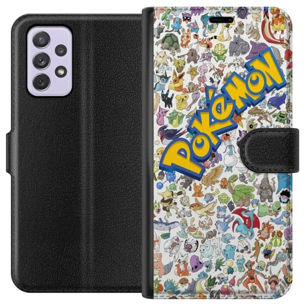 Kompatibelt Plånboksfodral till Samsung Galaxy A52s 5G Pokemon