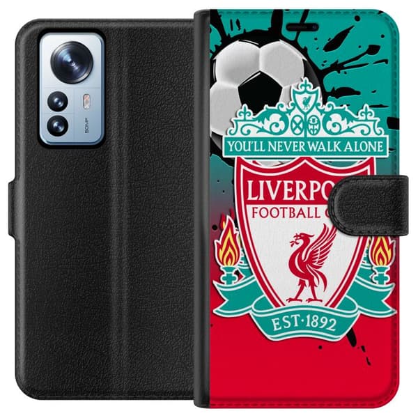 Kompatibelt Plånboksfodral till Xiaomi 12 Pro Liverpool
