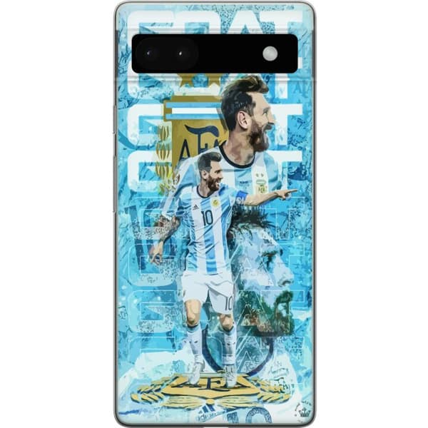Yhteensopiva Puhelinkuori Google Pixel 6a Messi