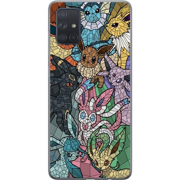 Kompatibelt Mobildeksel til Samsung Galaxy A71 Pokemon