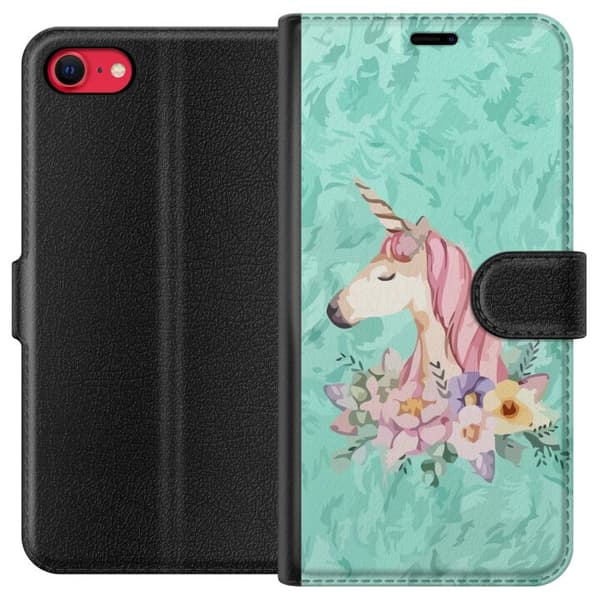 Kompatibelt Lommeboketui til Apple iPhone SE (2022) Unicorn