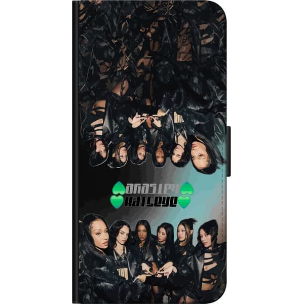 Kompatibel Tegnebogsetui til OnePlus 7T KATSEYE svart gruppcollage