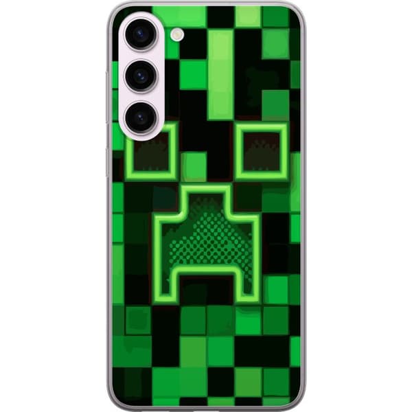 Kompatibelt Mobilskal till Samsung Galaxy S23+ Minecraft