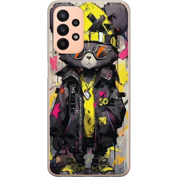 Kompatibelt Mobilskal till Samsung Galaxy A23 Cool Björn