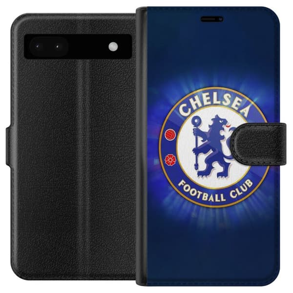 Kompatibel Tegnebogsetui til Google Pixel 6a Chelsea Fodbold