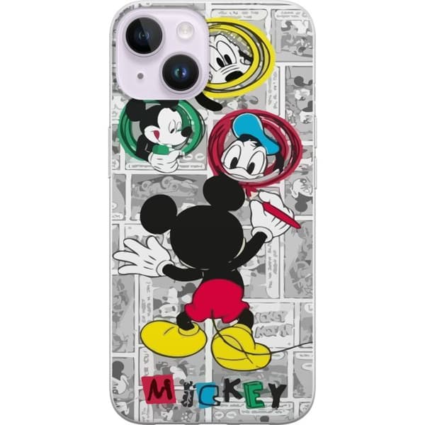 Kompatibel Mobilcover til Apple iPhone 14 Plus Mickey Mouse