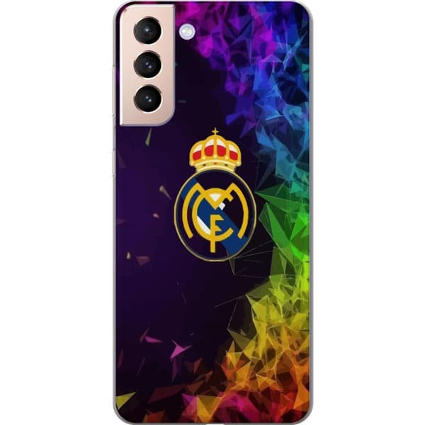 Kompatibelt Mobildeksel til Samsung Galaxy S21 Real Madrid