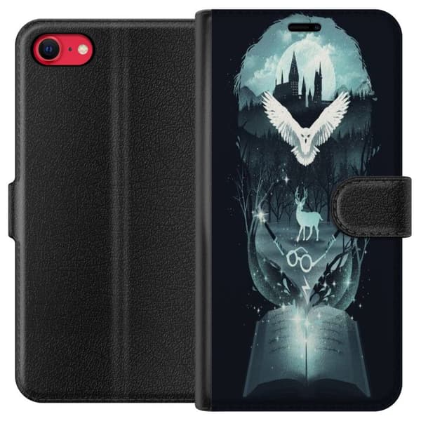 Kompatibel Tegnebogsetui til Apple iPhone SE (2020) Harry Potter