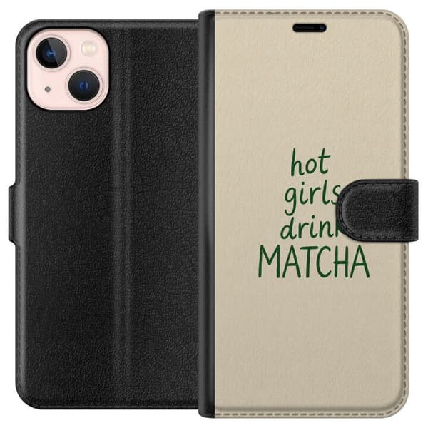 Kompatibelt Plånboksfodral till Apple iPhone 13 mini Matcha Club