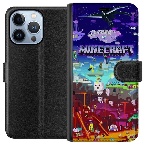 Yhteensopiva Lompakkokotelo Apple iPhone 13 Pro MineCraft