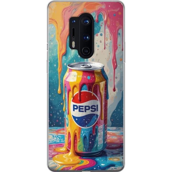 Kompatibelt Mobildeksel til OnePlus 8 Pro Kreativ popkunst med brusboks