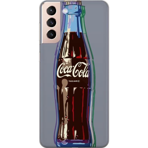 Kompatibelt Mobildeksel til Samsung Galaxy S21 Coca Cola