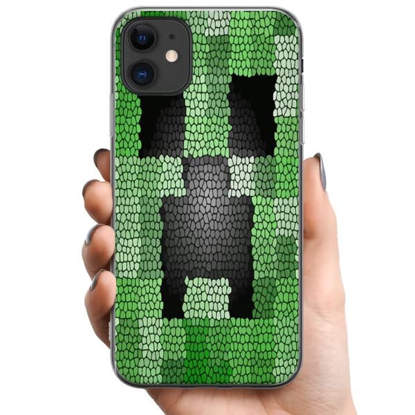 Kompatibel Mobilcover til Apple iPhone 11 Creeper / Minecraft