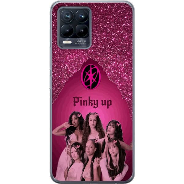 Kompatibelt Mobildeksel til Realme 8 KATSEYE Pinky Up