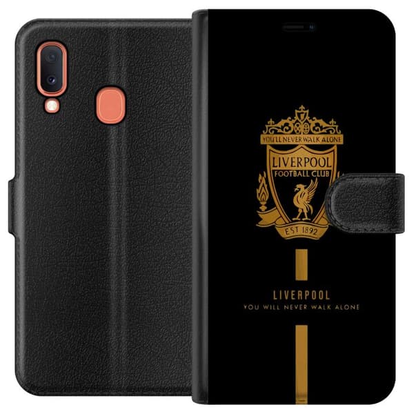 Kompatibelt Plånboksfodral till Samsung Galaxy A20e Liverpool