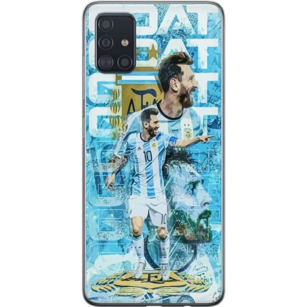 Kompatibelt Mobildeksel til Samsung Galaxy A51 Messi