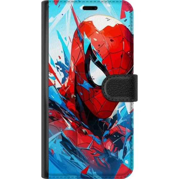 Kompatibelt Plånboksfodral till Samsung Galaxy S9+ Spiderman