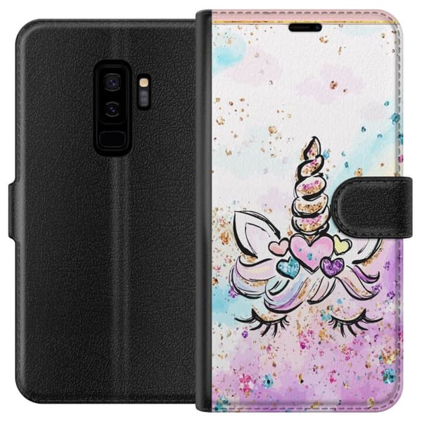 Kompatibel Tegnebogsetui til Samsung Galaxy S9+ Unicorn