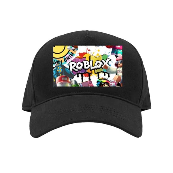 Barn-Caps Roblox Roblox Svart Barn