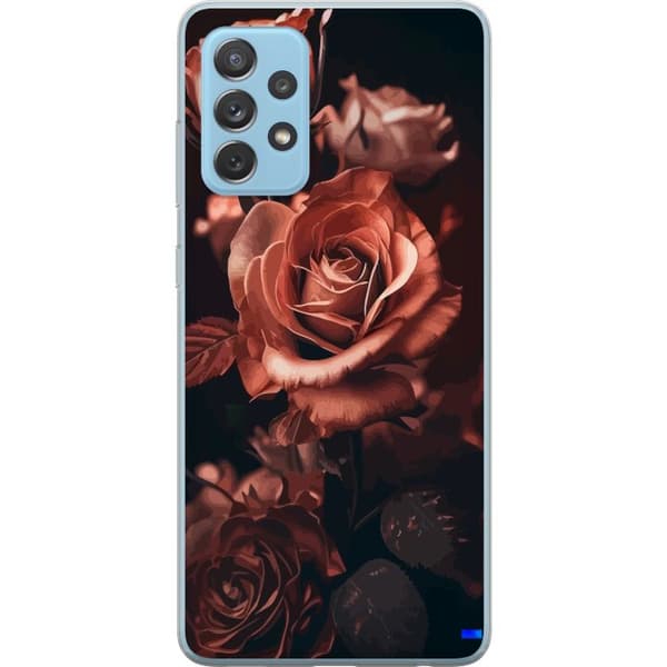 Kompatibelt Mobilskal till Samsung Galaxy A52 5G Blommor