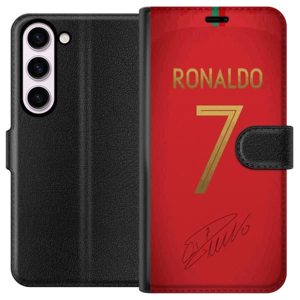 Kompatibelt Plånboksfodral till Samsung Galaxy S23 Ronaldo