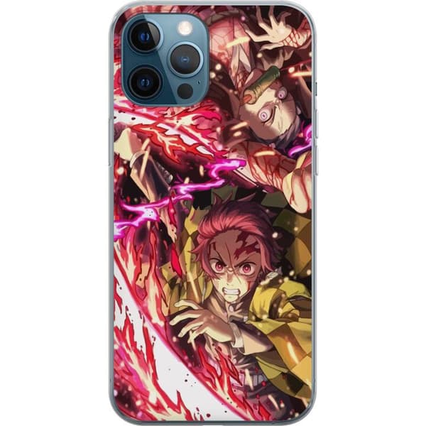 Kompatibelt Mobilskal till Apple iPhone 12 Pro Demon Slayer