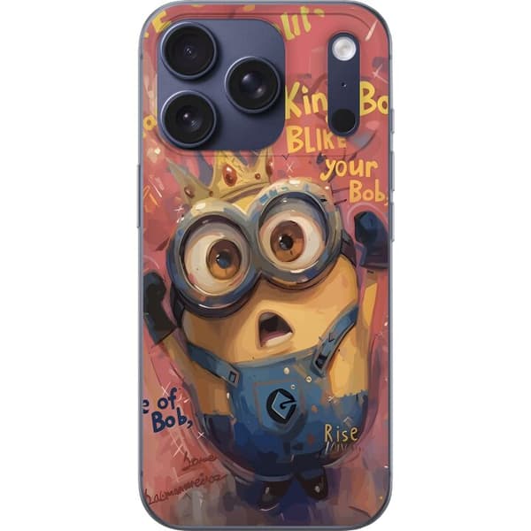 Kompatibelt Mobildeksel til Apple iPhone 17 Pro Minion Med Krona