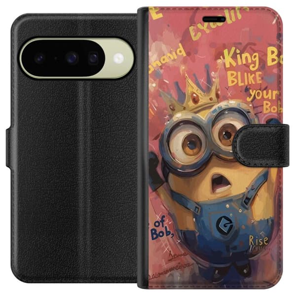 Kompatibel Tegnebogsetui til Google Pixel 10 Minion Med Krona